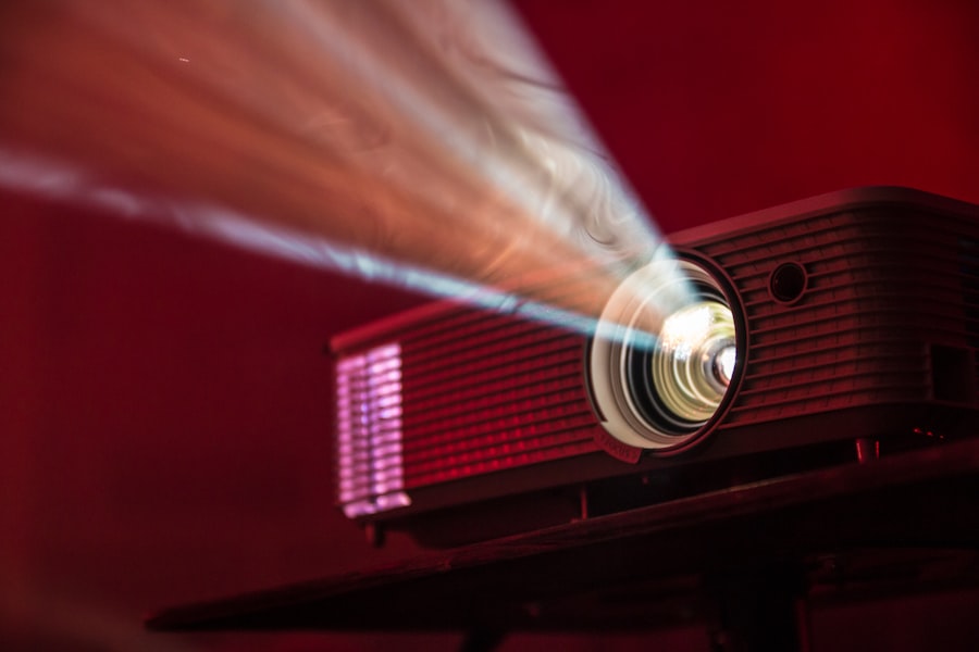 Photo Overheating projector