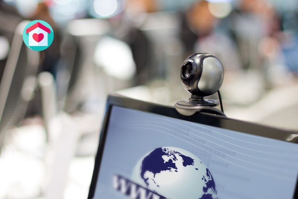 Como colocar a webcam na rede?