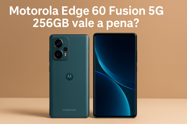 Vale a pena comprar o Smartphone Motorola Edge 60 Fusion 5G - 256GB 16GB?