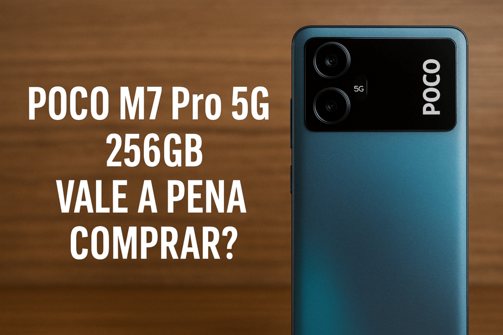 Vale a pena comprar o Xiaomi Smartphone POCO M7 Pro 5G 256GB?