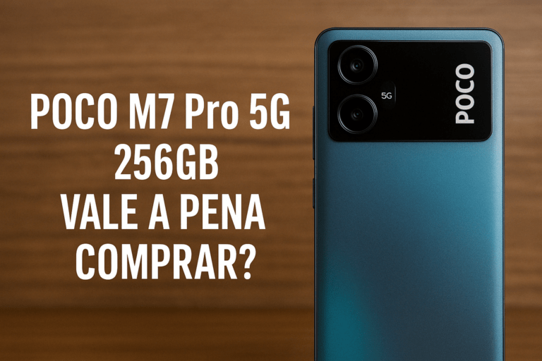 Vale a pena comprar o Xiaomi Smartphone POCO M7 Pro 5G 256GB?